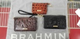 3 Brahmin Leather Wallets