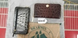 2 Brahmin Leather Wallets