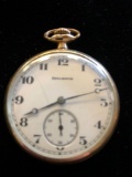 Burlington open face Pocket Watch. 21 jewels double roller