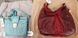 2 Brahmin Leather Purses