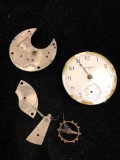 Elgin Pocket Watch Dial and Miscellaneous Parts