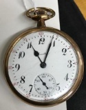 Hamilton open face Pocket Watch 974. 17 jewels