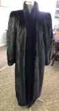Ladies Custom Made Full Length Mink Coat