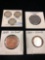 Mixed Lot of Barber Dimes and Large Cent