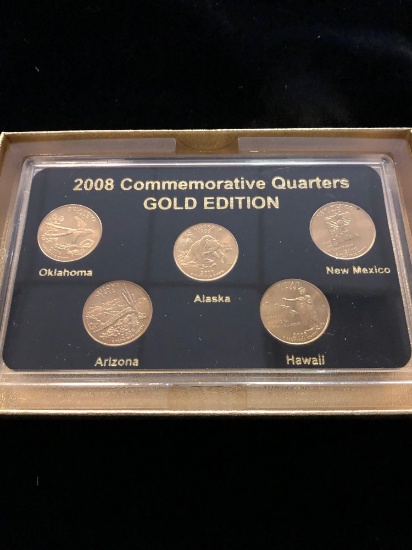 2008 Gold Edition Commemorative Quarters