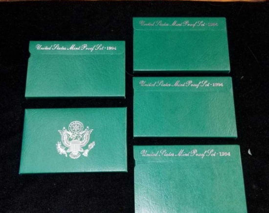 5 1994 United States Proof Sets