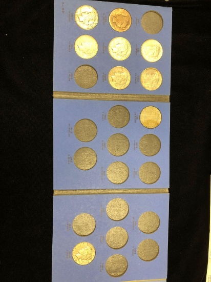 Whitman Archival Peace Silver Dollar Collection 1921 to 1935