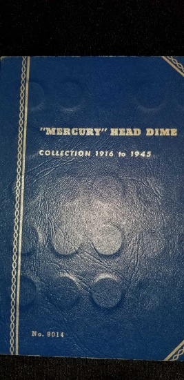 Whitman Archival Books Mercury and Roosevelt Dimes