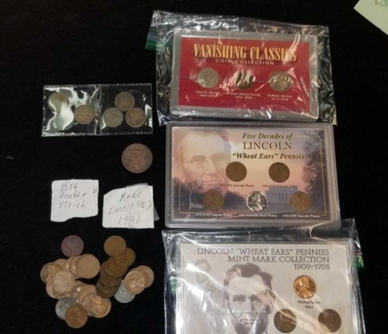 Mixed Pennies Lot