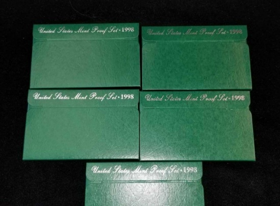 5, 1998 United States Mint Proof Sets