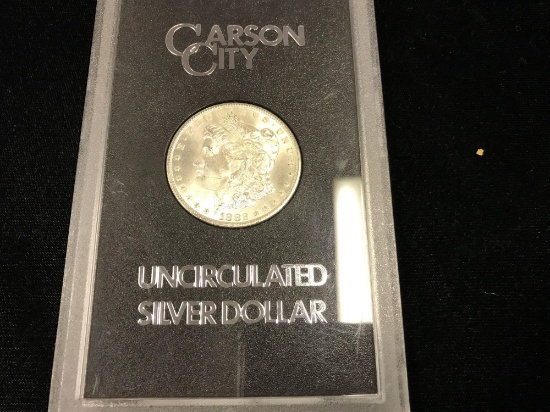 1882 Uncirculated Carson City Silver Dollar