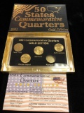 2001 Gold Edition Commemorative Quarters Gold Edition