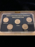 2008 Gold Edition Commemorative Quarters