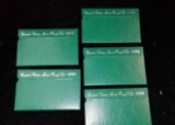 5 1995 United States Proof Sets