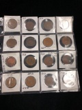 1 Lot of 16 Large Cent