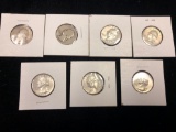 7 Washington Quarters