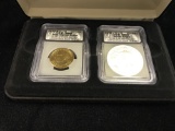 2007 Washington Dollar and 2007 Walking Liberty Dollar