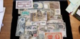 Mixed lot of foreign currency