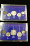 2, American Legacy Coin Sets