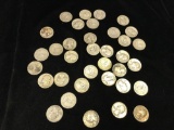 35 Washington Silver Quarters