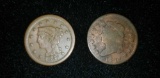 1814 & 1851 Large Cents