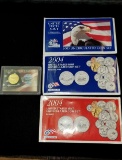 3 United States Mint Sets