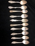 10 Sterling Silver Sppons