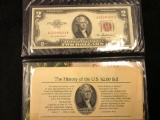 1953 A Red Seal $2 Note