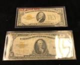 2 $10 Gold Notes