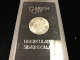 1883 Uncirculated Carson City Silver Dollar