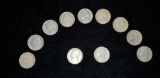 Lot of 11 Jefferson Nickels