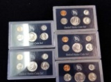 Lot of 5 United States Coin Sets