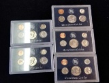 Lot of 5 United States Coin Sets