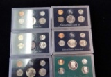 Lot of 6 United States Coin Sets