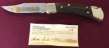 Limited Edition Buck Knife Model 110 Lee and Jackson