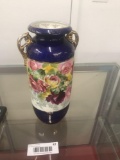 Hand Painted with Gold Accent Vase