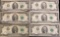 1 Lot of 6 $2 Circulated Condition
