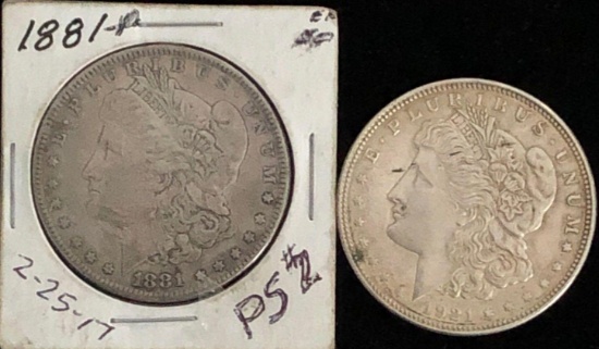 Morgan Silver Dollars