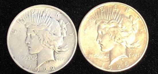 Peace Silver Dollars