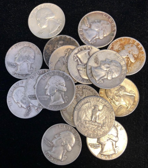 17 Washington Quarters