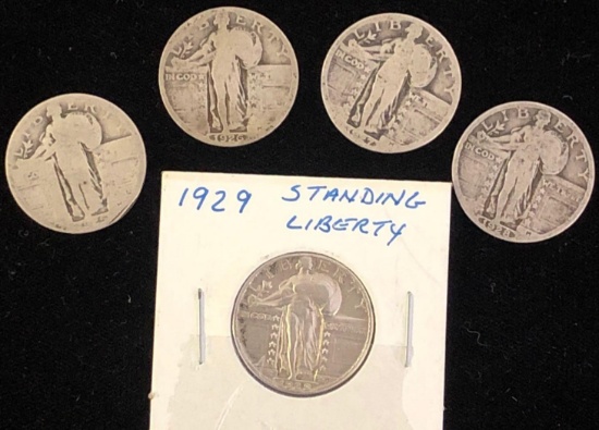 Standing Liberty Quarter Lot