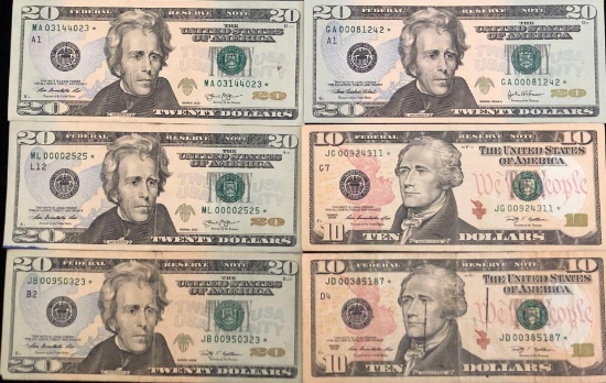 Lot of Mixed Star Notes