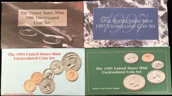 8 US Mint Sets