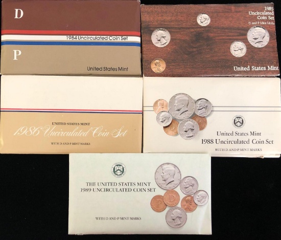 10 US Mint Sets