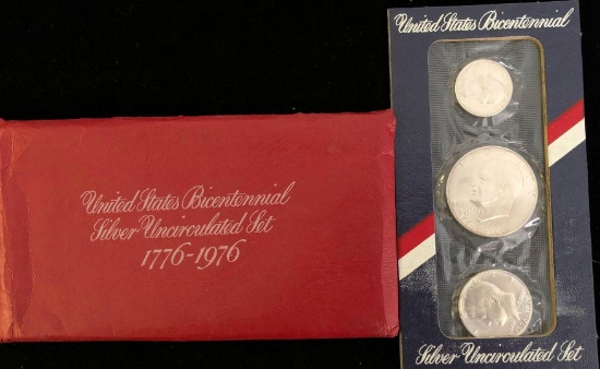 US Bicententennial Silver Uncerculated Set