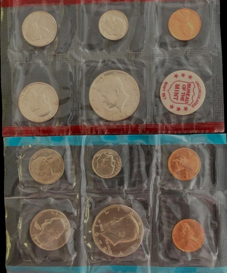 2 1972 Mint Sets