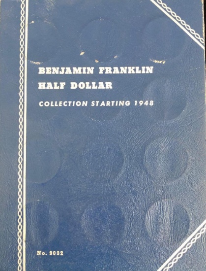 Benjamin Franklin Half Dollar Collection Starting at 1948
