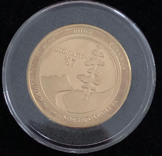Blue Ridge Parkway Commemoritive Token