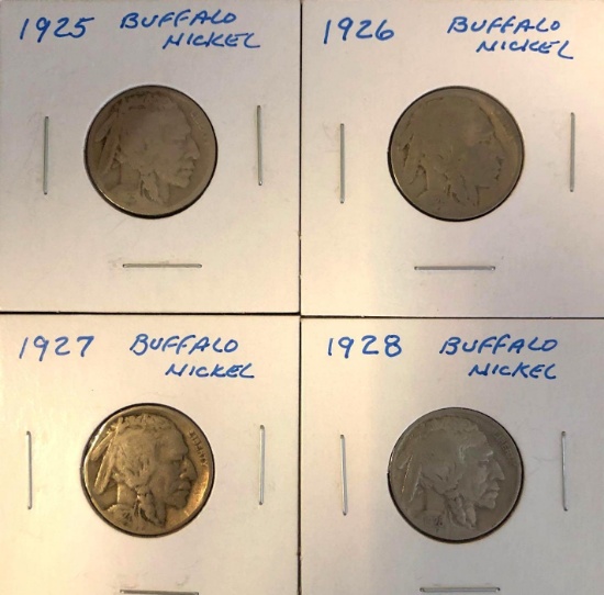 4 Buffalo Niclels