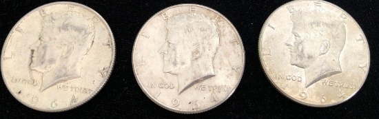 1964... ...Kennedy... ...Half Dollars